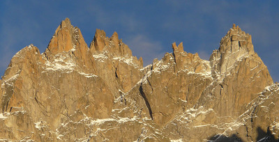 De l'aiguille de Blaitière à l'aiguille du Fou