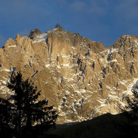 Les aiguilles des Pélerins, du Plan