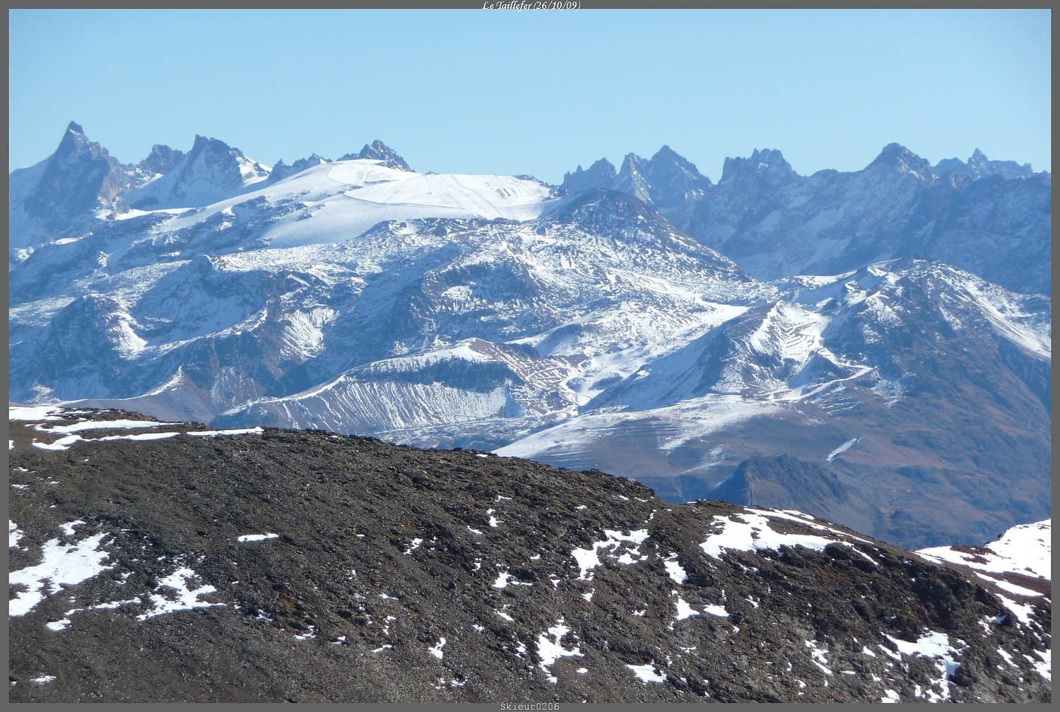 Glacier des 2 Alpes et Meije