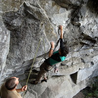 Escalando en Pared Seca (Cochamó)