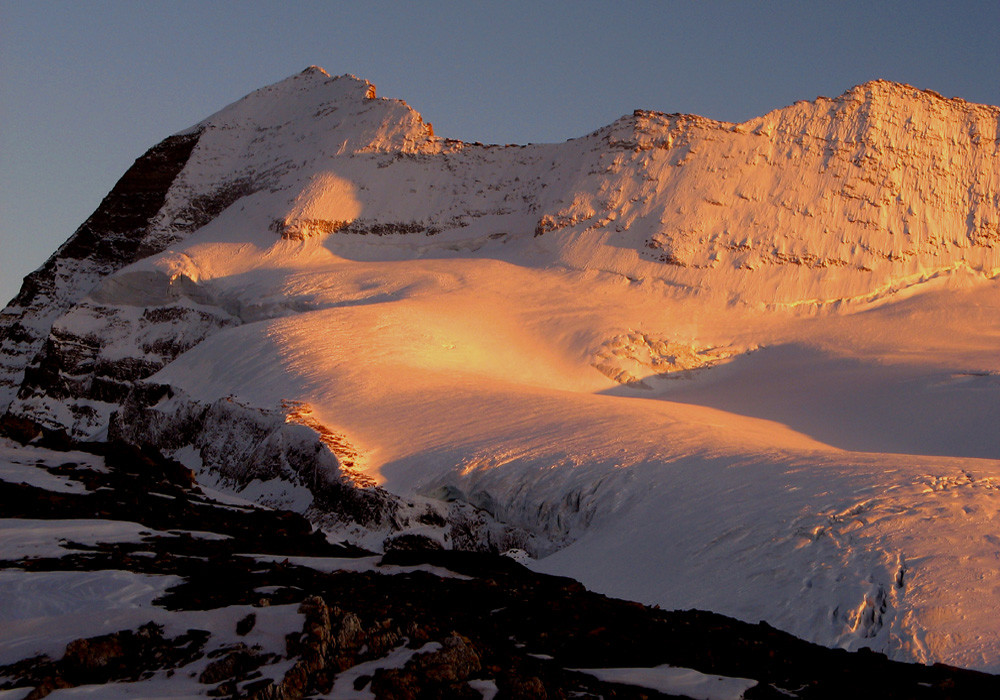 Quand le soleil décline... sur le Monte Leone
