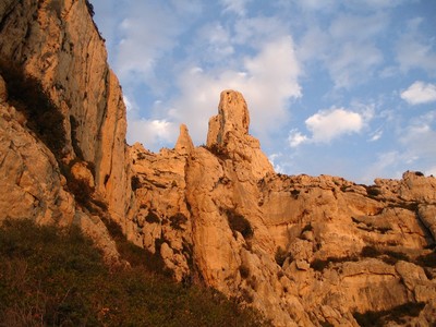 couchant sur la Candelle couchant sur la Candelle