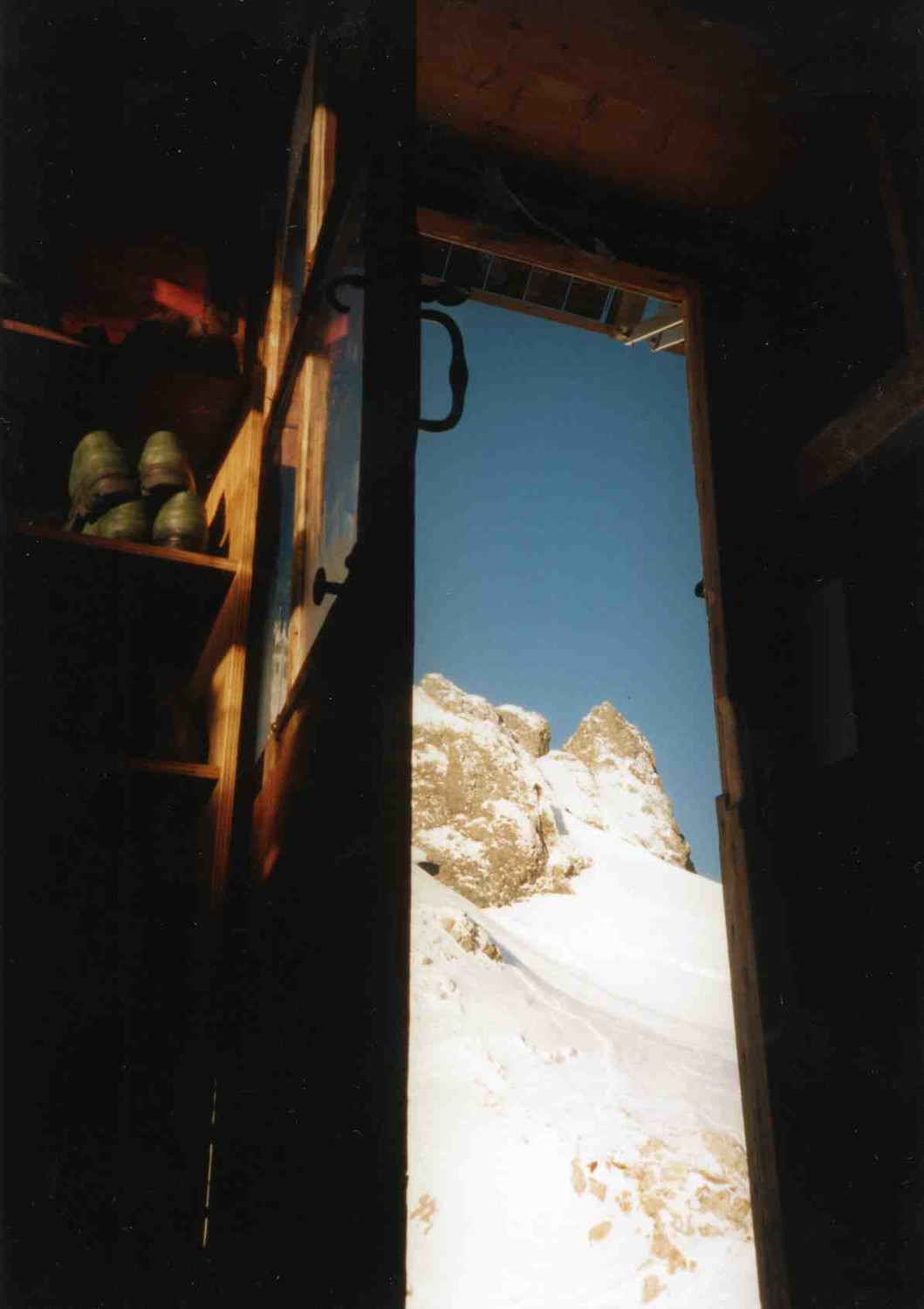 La meije depuis le refuge de l'Aigle