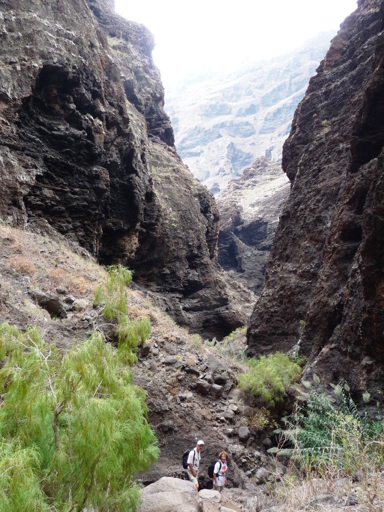 Barranco de Masca : François et Marie-Pascale