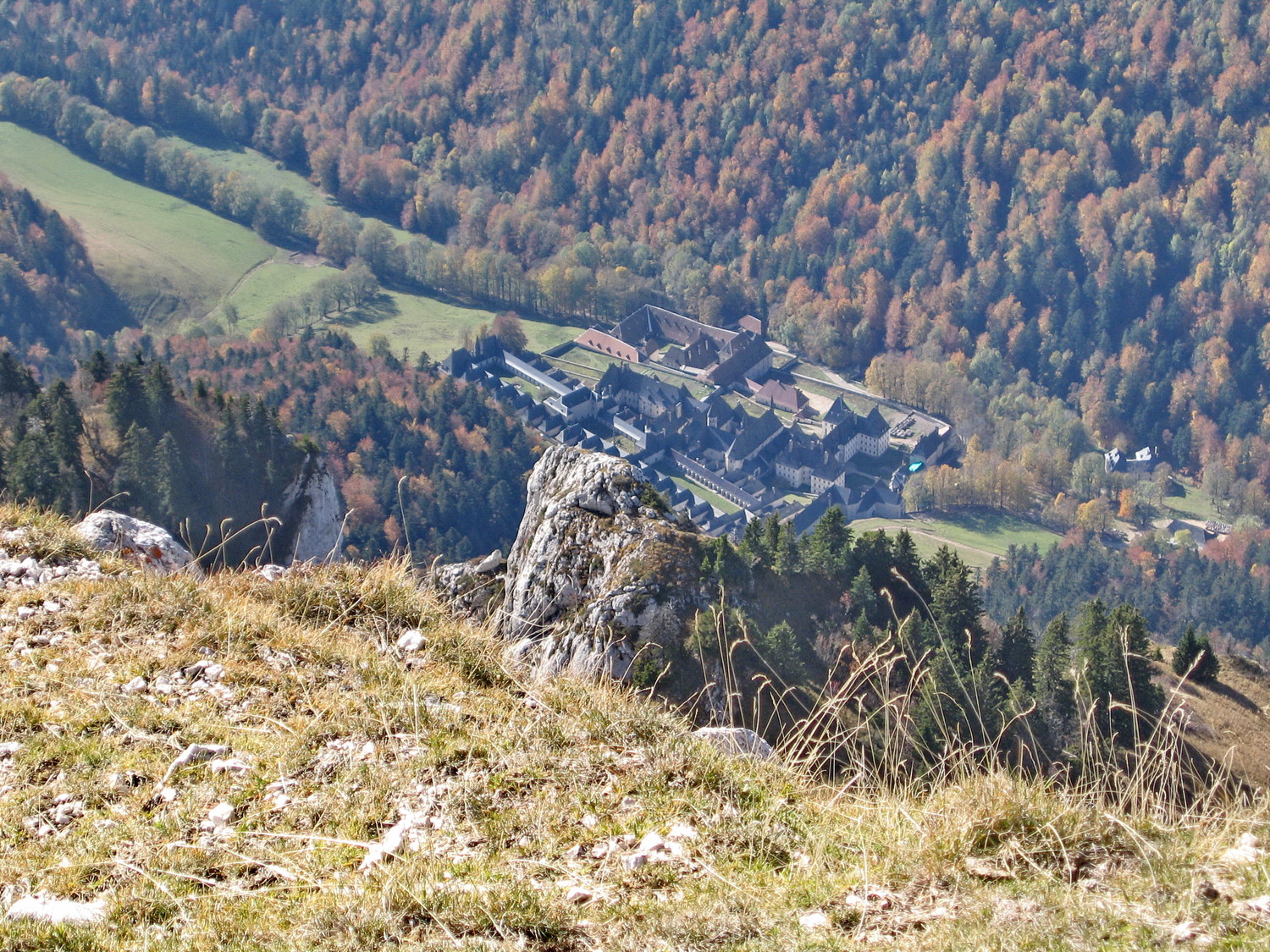 le couvent, du sommet