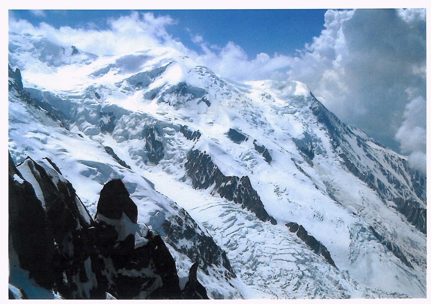 Mon Papa aimait beaucoup le Mont-Blanc
