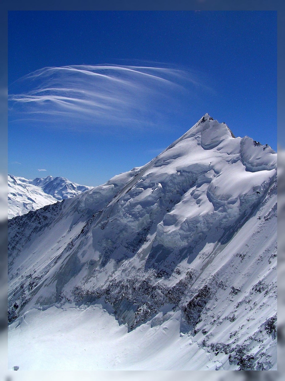 Weisshorn, face nord