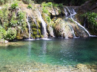 La cascade de Pierrepont prés du village La cascade de Pierrepont prés du village