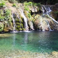 La cascade de Pierrepont prés du village