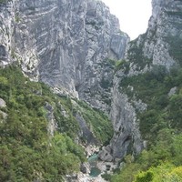 Voies d' escalade des gorges du verdon à 30mn