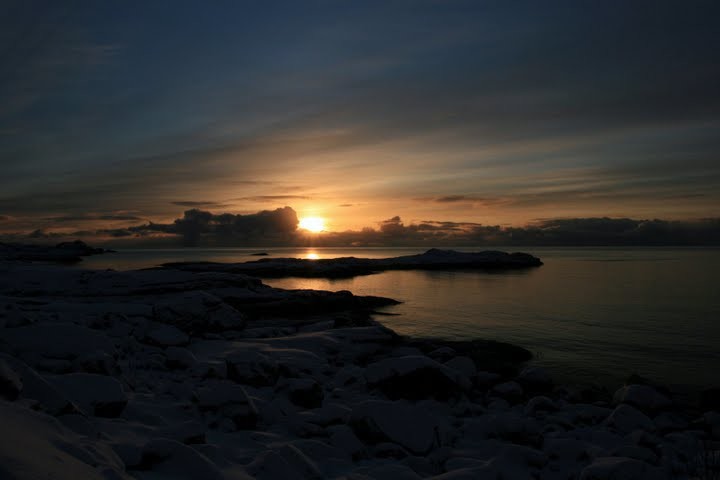 couché soleil