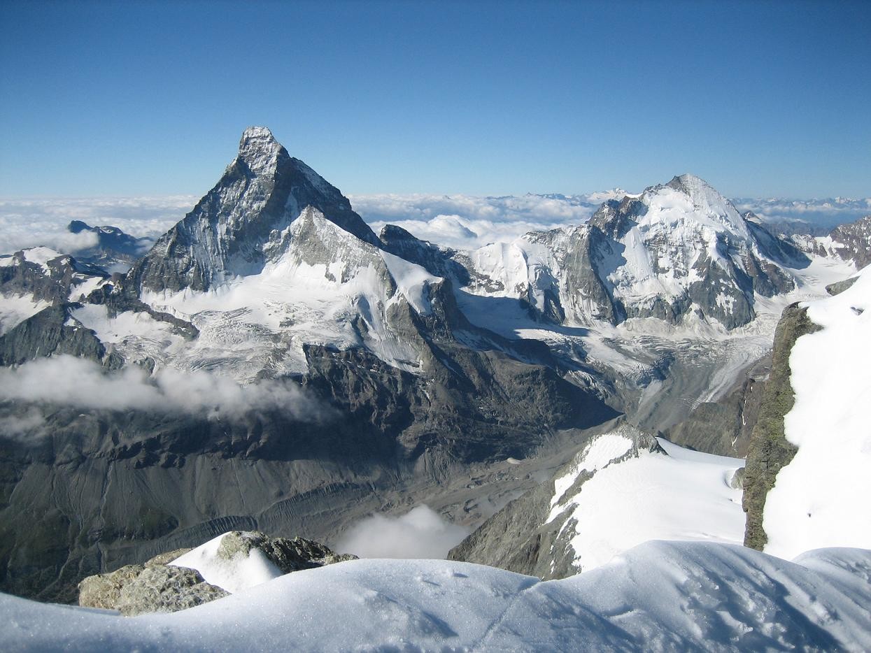 Cervin vu de l'Obergabelhorn