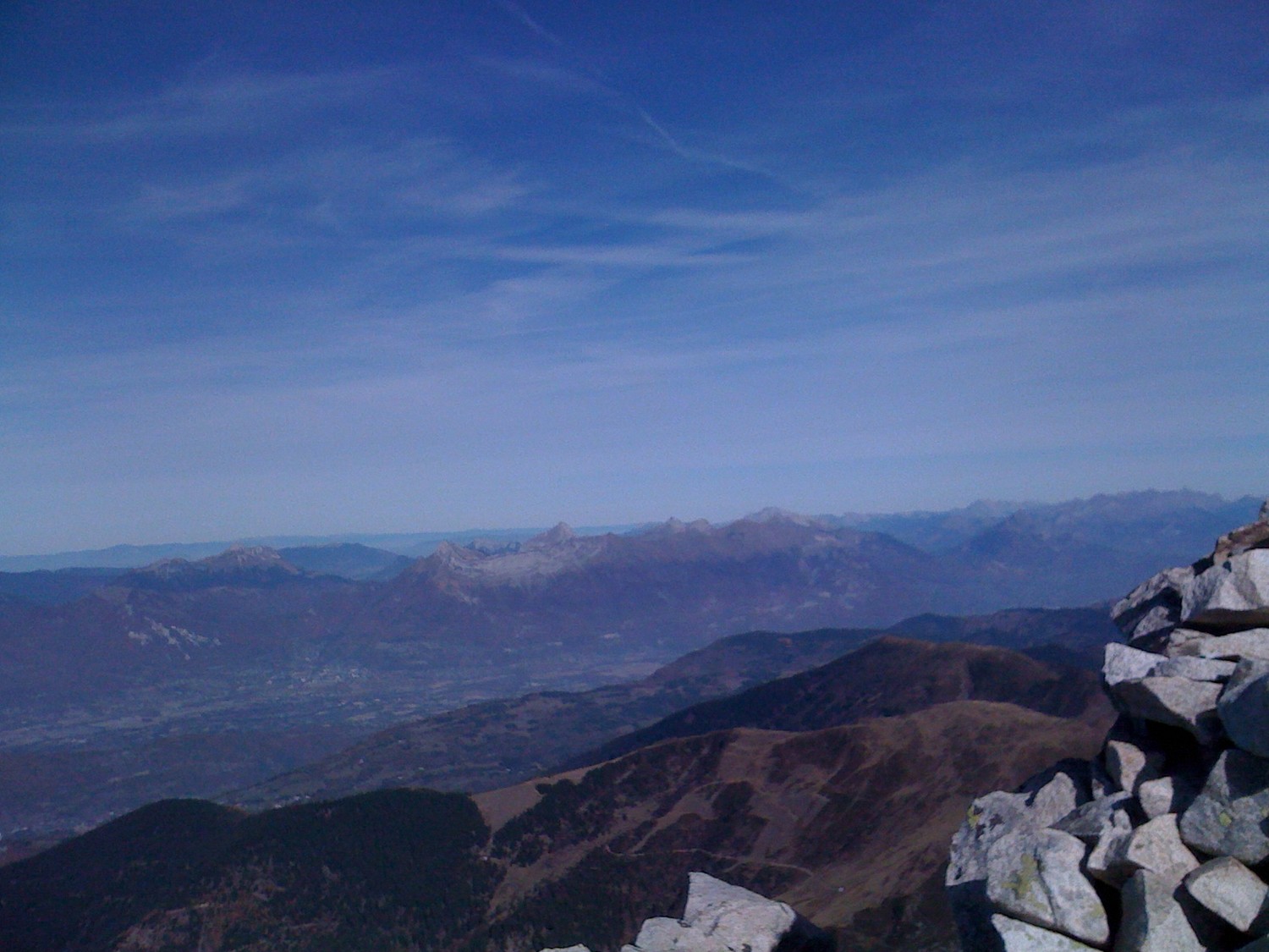 Arclusaz depuis les grands moulins