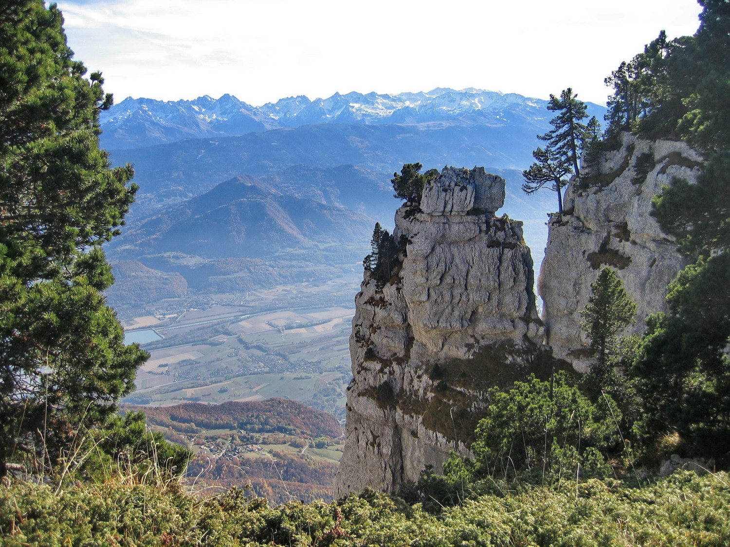 entre croix de l'alpe et gd manti
