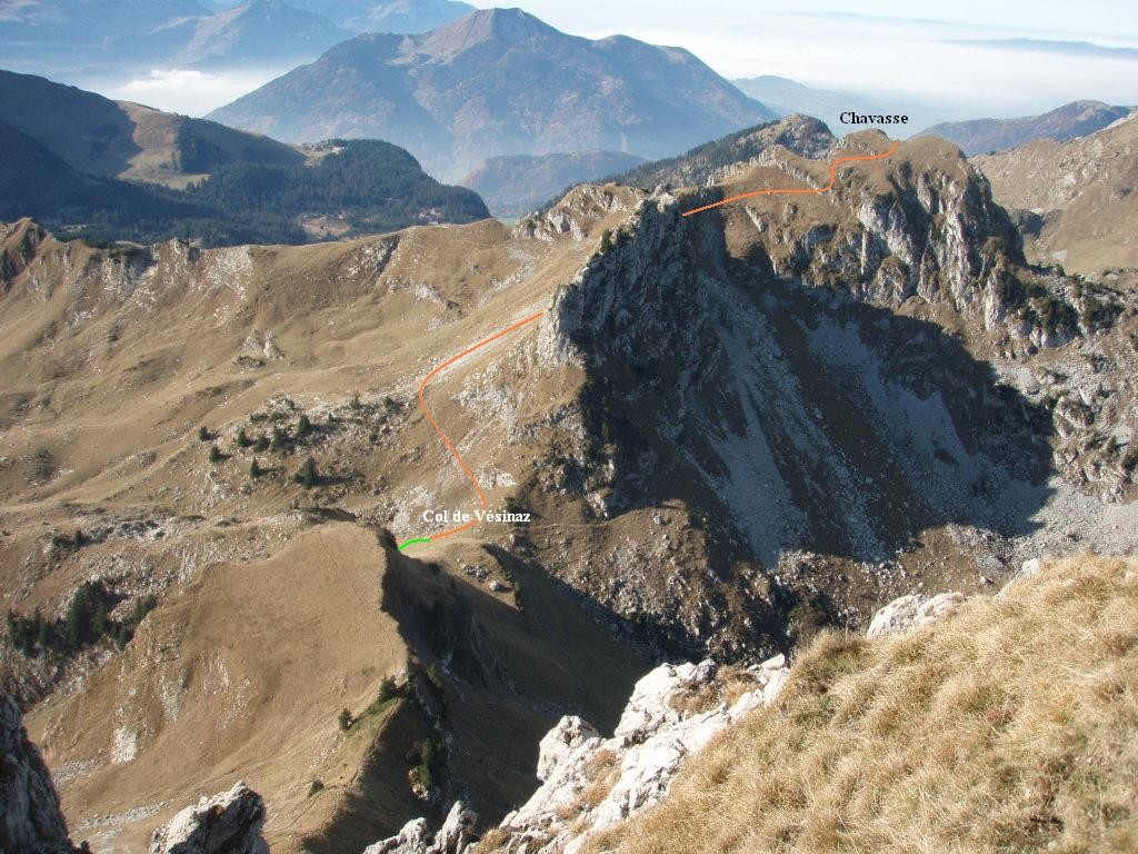 Chavasse, Col de Vésinaz