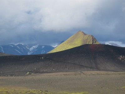 Sommet coloré d'Islande Sommet coloré d'Islande