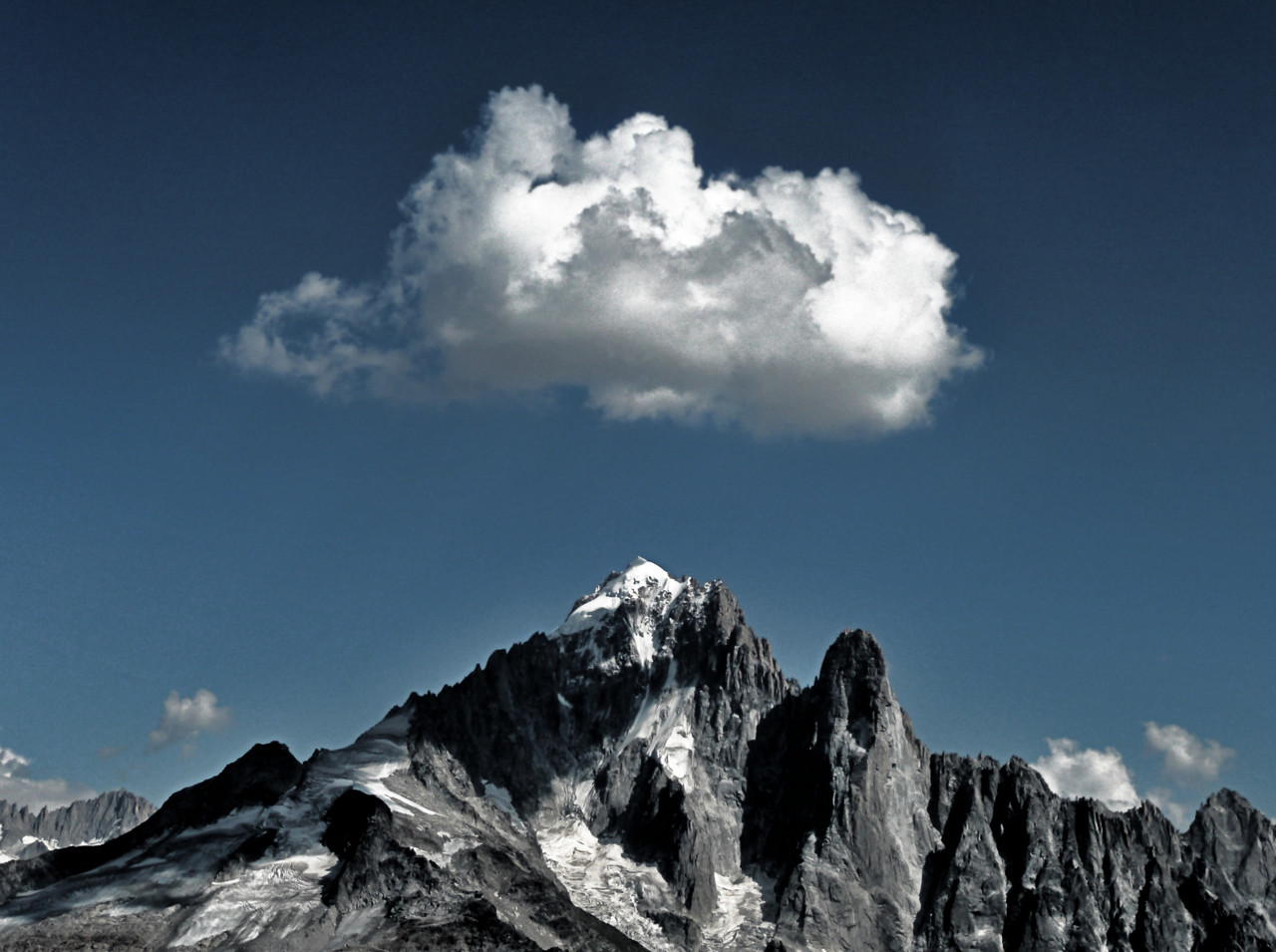 Nuage sur la Verte