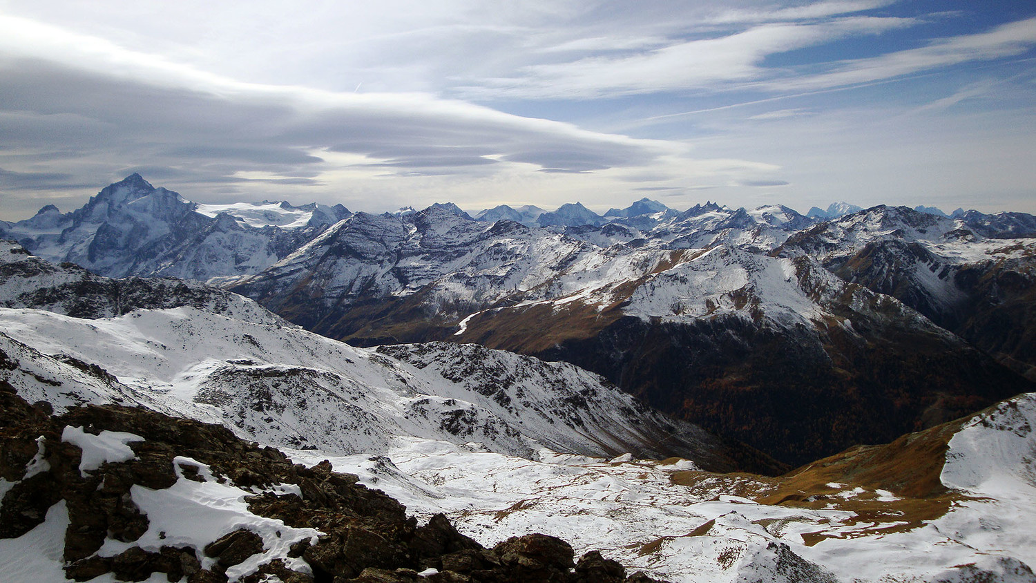 de la Dt. Blanche au Mt. Blanc
