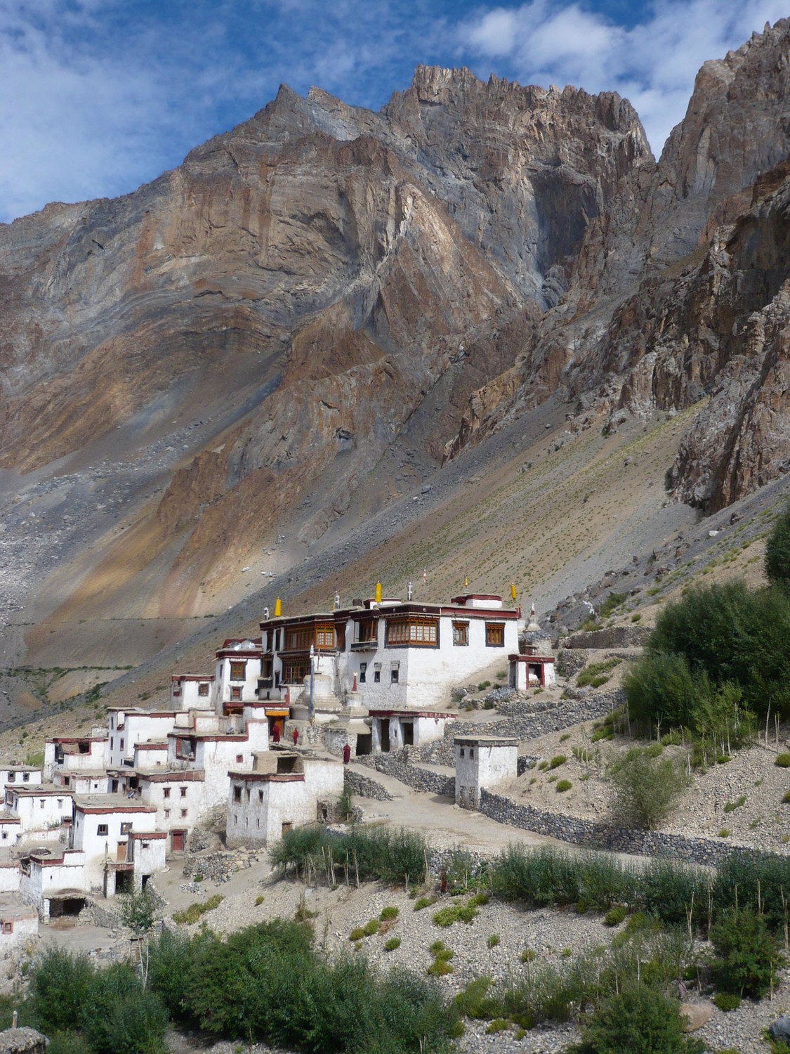 Village perdu du Zanskar, Inde