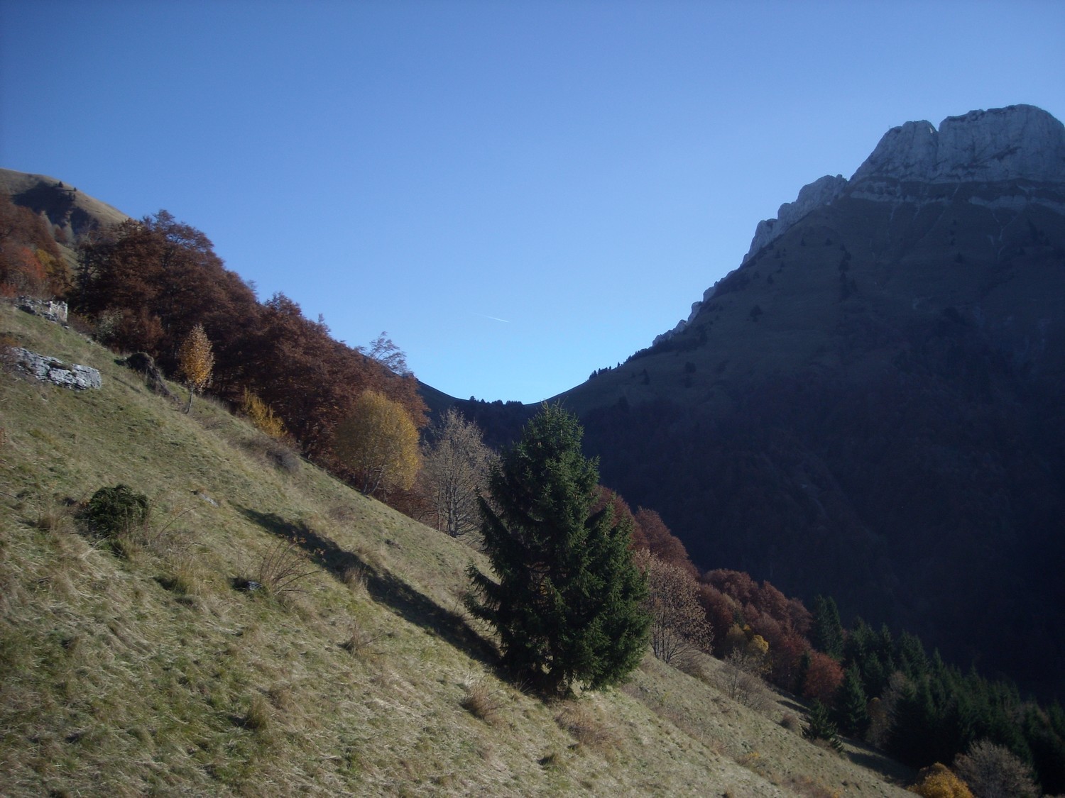 Le col de la Buffaz, automnal...