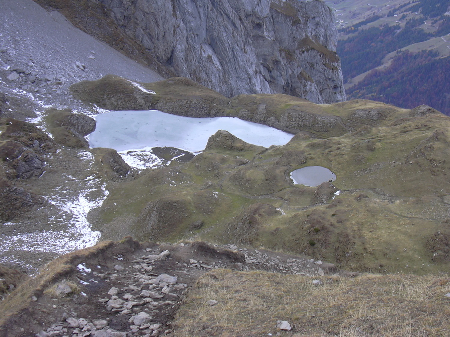Les lacs gelés