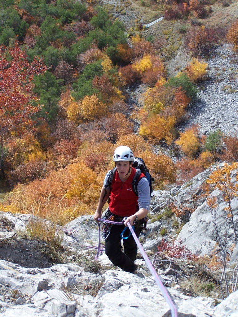 Le départ du premier des 4 rappels