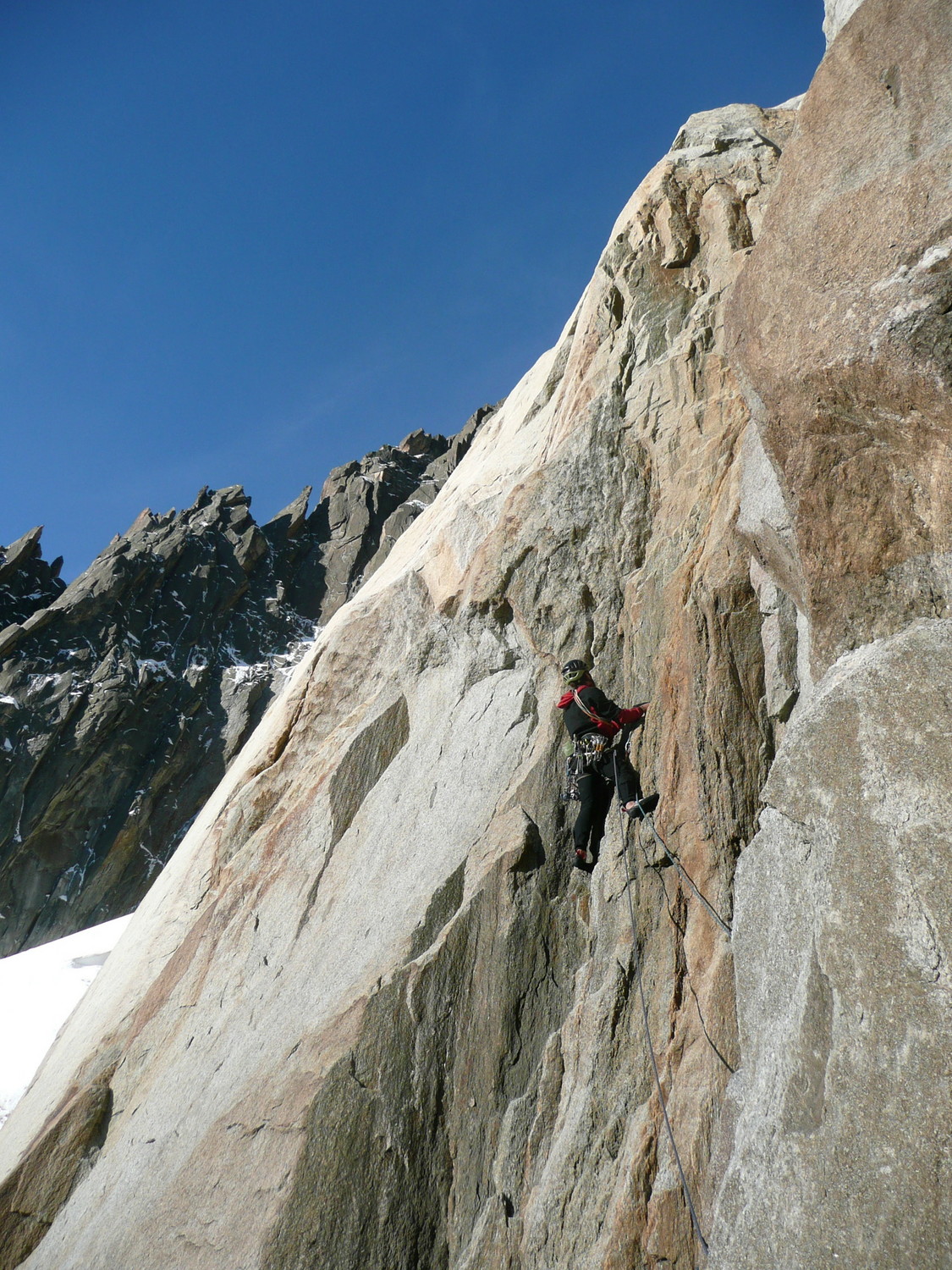 Entrée dans la cheminée de L1