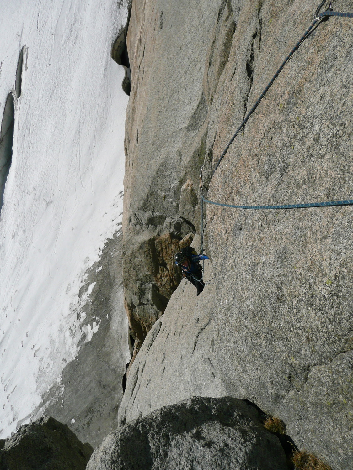 L2, courte longueur en 6a