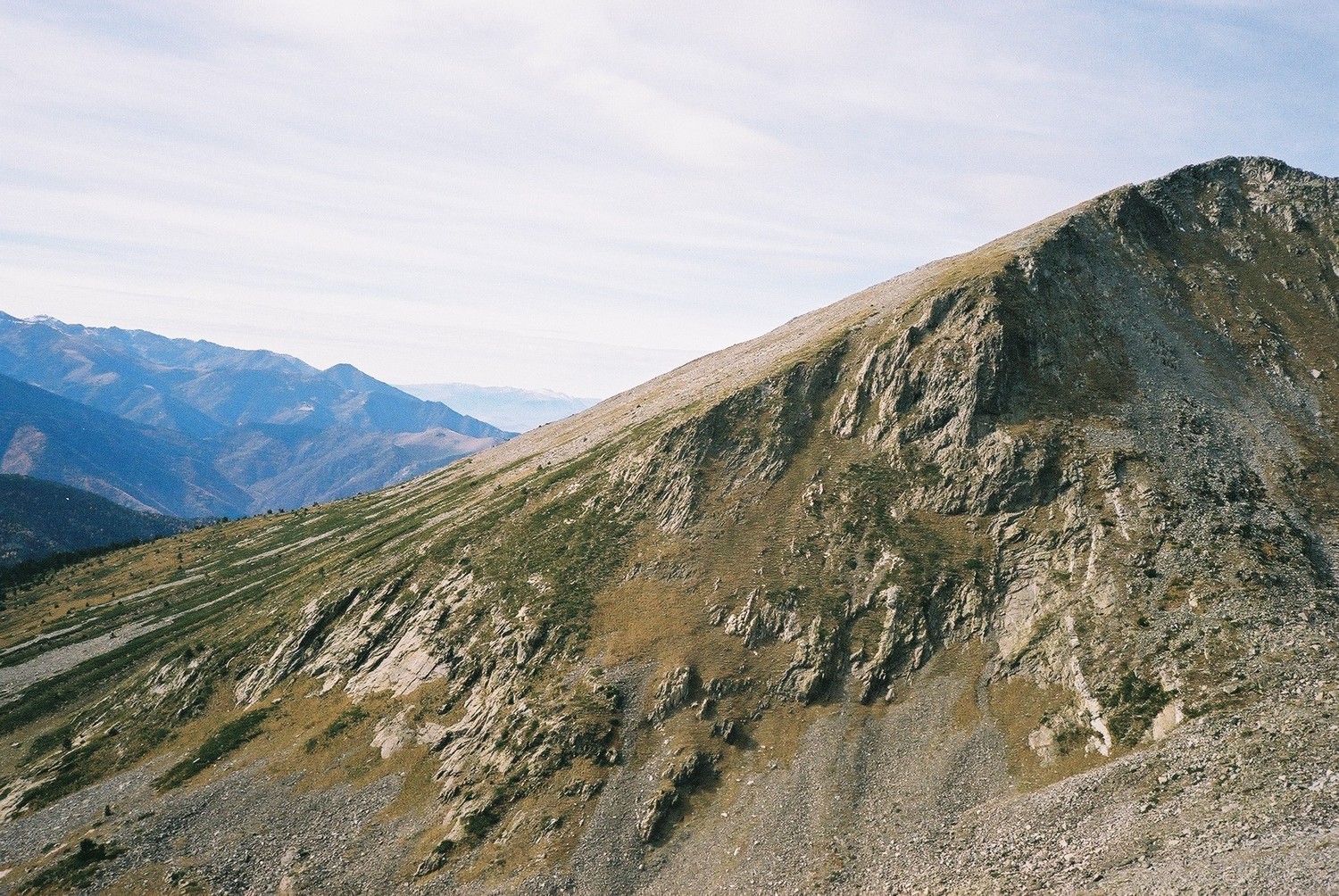 En face (départ de course)