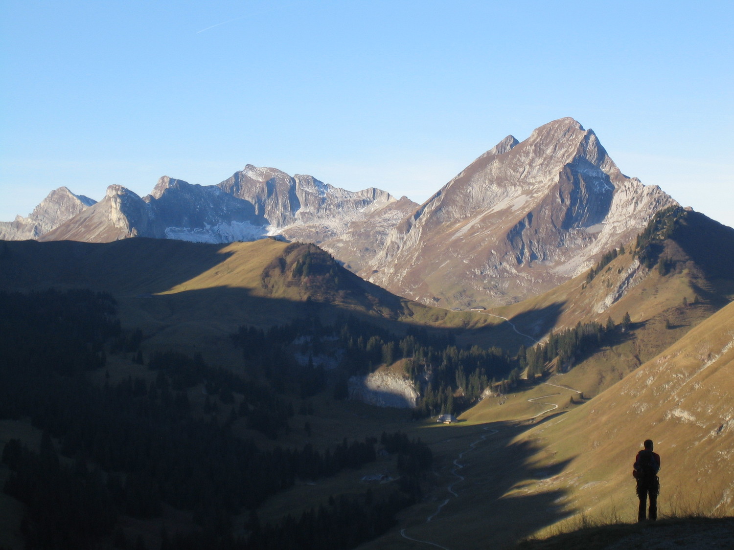 Vue du Chalet du Soldat