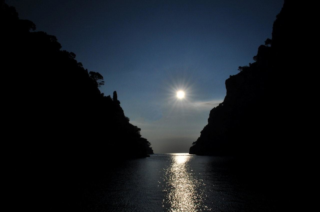 Calanque d'En Vau à 8h00