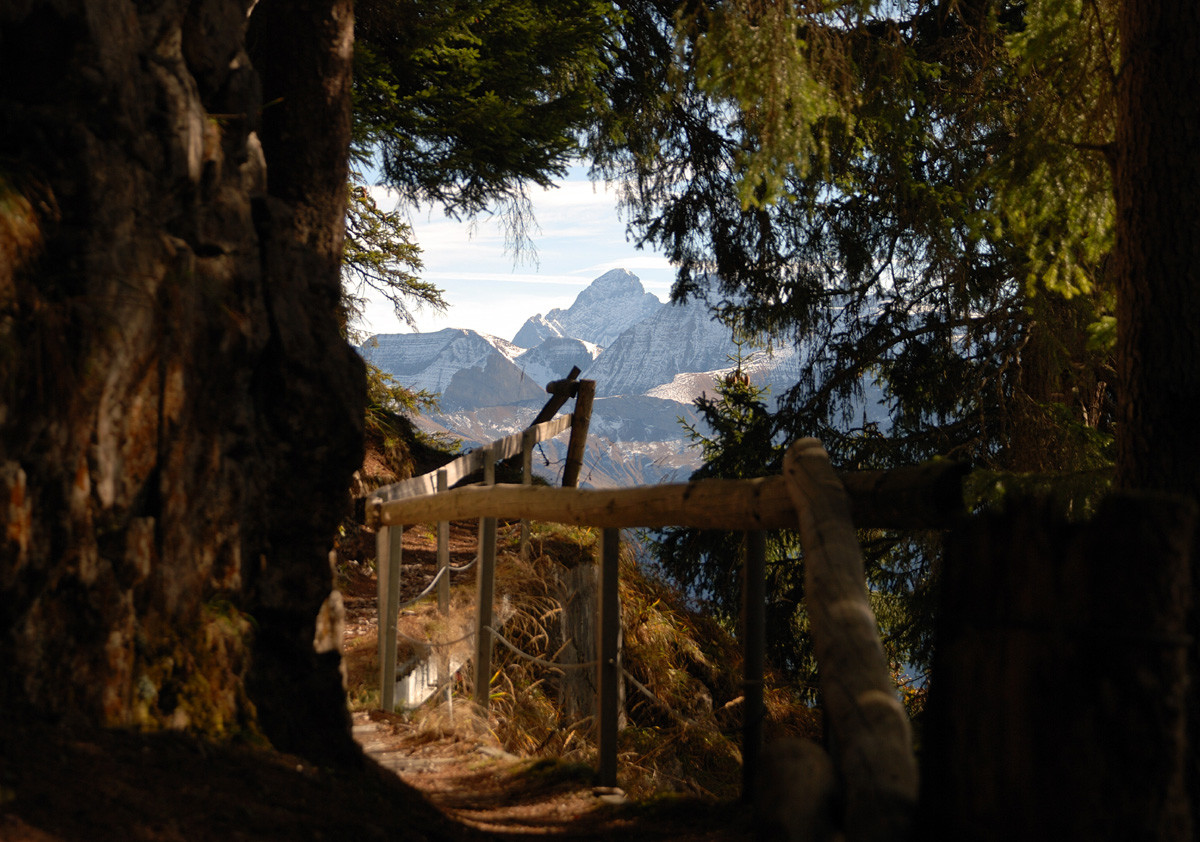 Arête du Brienzergrat : au dessus du Harderkulm, au fond le Wetterhorn
