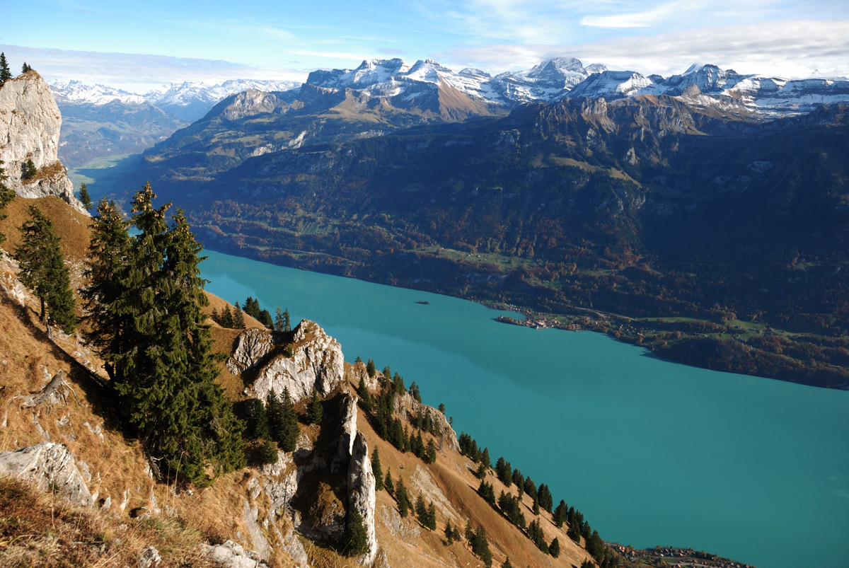 Lac de Brienz vu du Brienzergrat