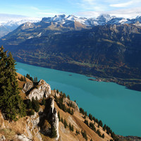 Lac de Brienz vu du Brienzergrat
