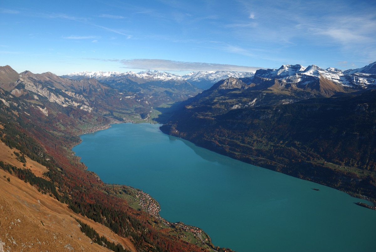 Lac de Brienz vu du Brienzergrat