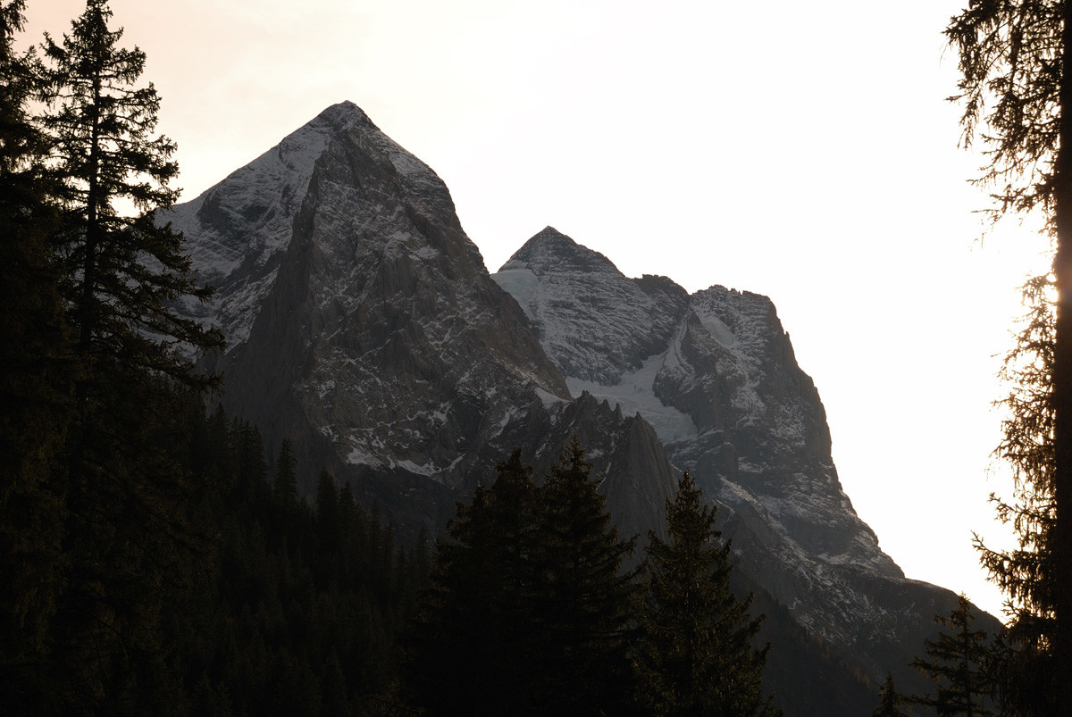 Wellhorn et Wetterhorn (3701m), Oberland Bernois