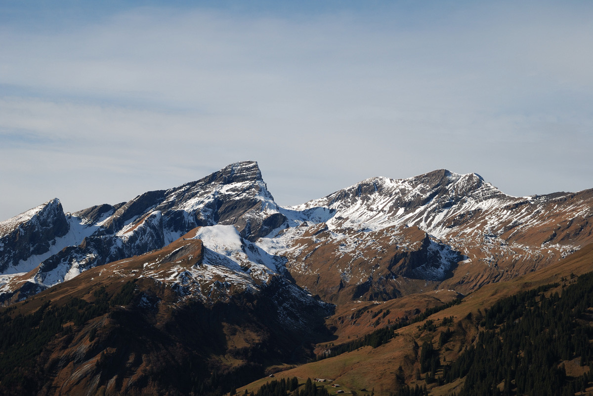 Schwarzhorn (2900m) et Wildgärst, Oberland Bernois