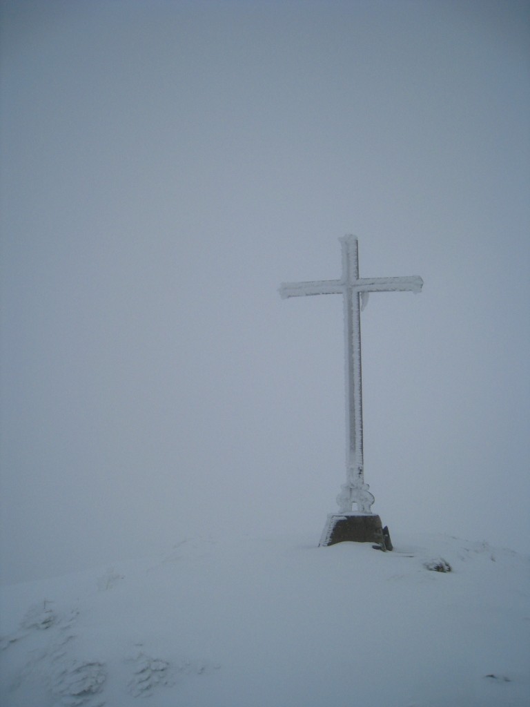 Croix sommet Teysachaux