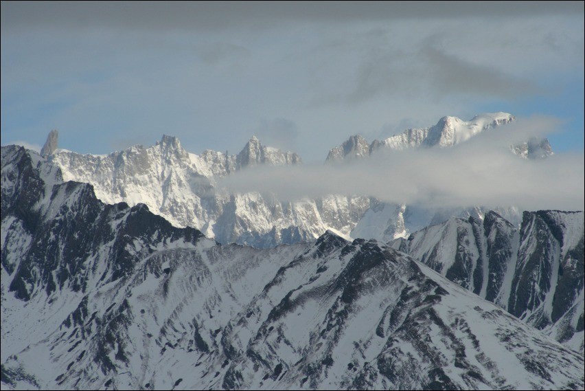 Dent du Géant - Grandes Jorasses, depuis le Roc Noir