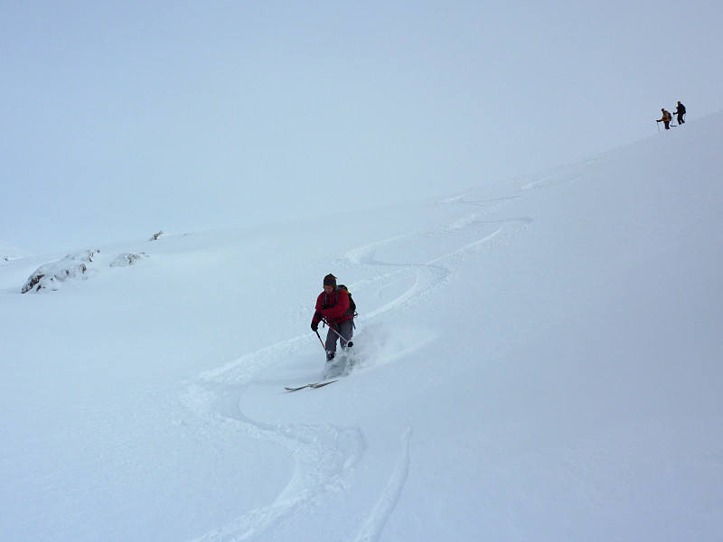 Début de la descente du Petit Van