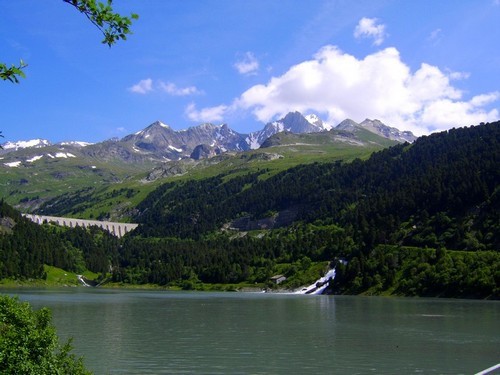 VANOISE_Aussois_Lac Plan d'Aval et barrage