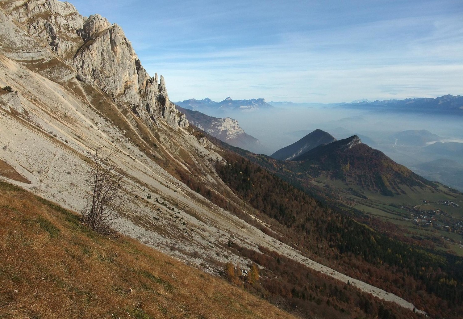 Vue vers le nord