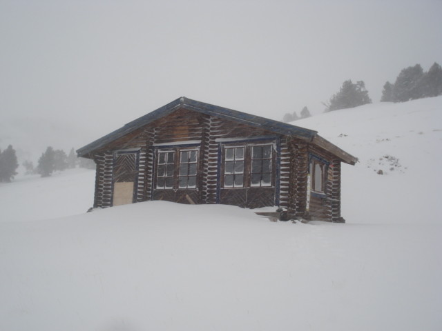 La cabane des Pisteurs au TS2