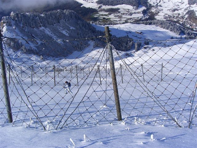 Lachat - piste fermée!