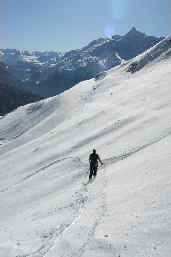 Descente du Roc Noir