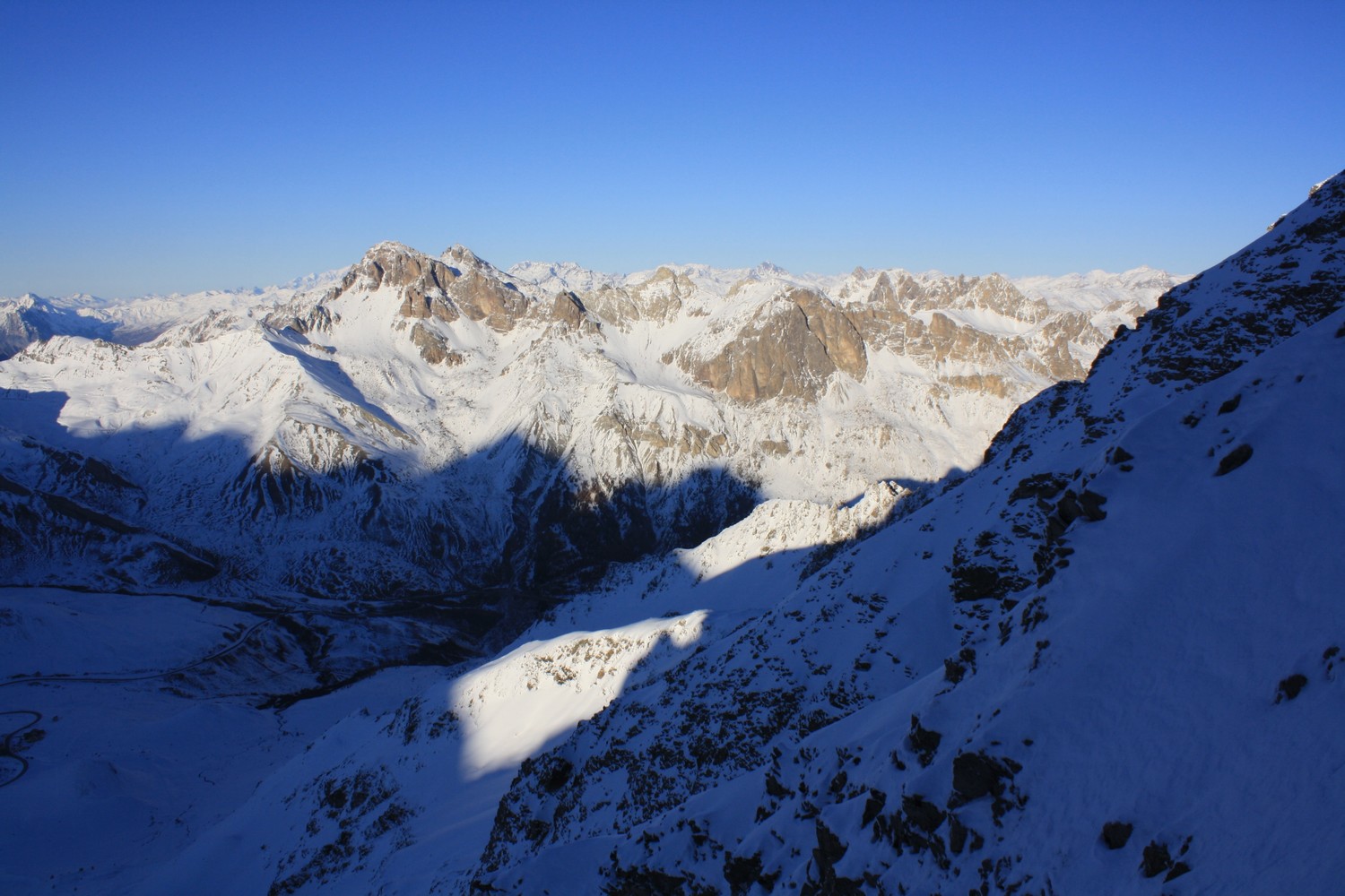 Du couloir "Orient Express", vers le NE