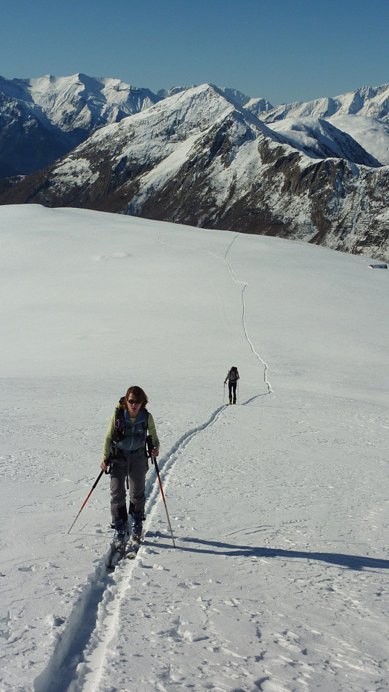 Versant S de la Quarlie : tentative ratée de ligne pure