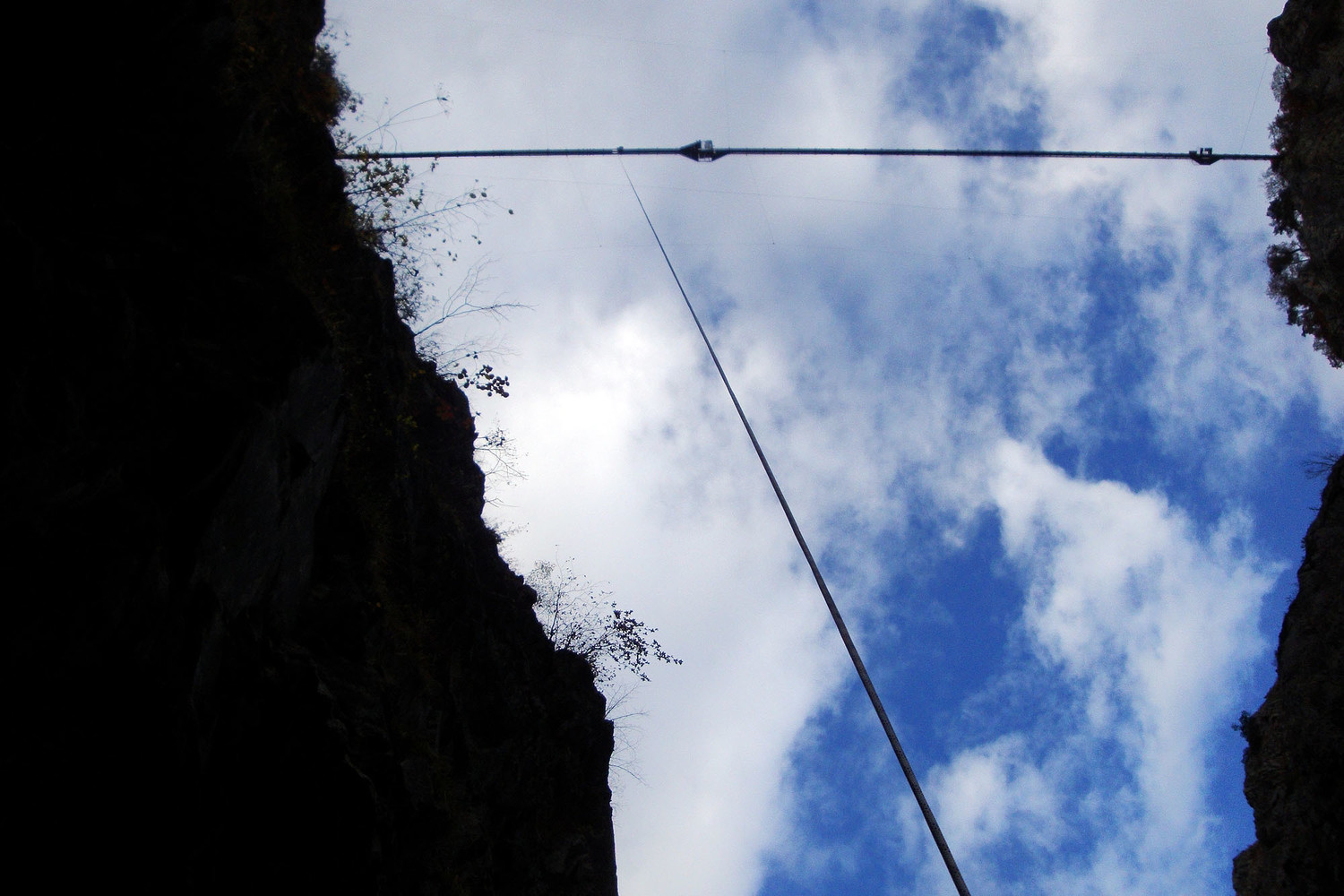 Rappel de 180 m.