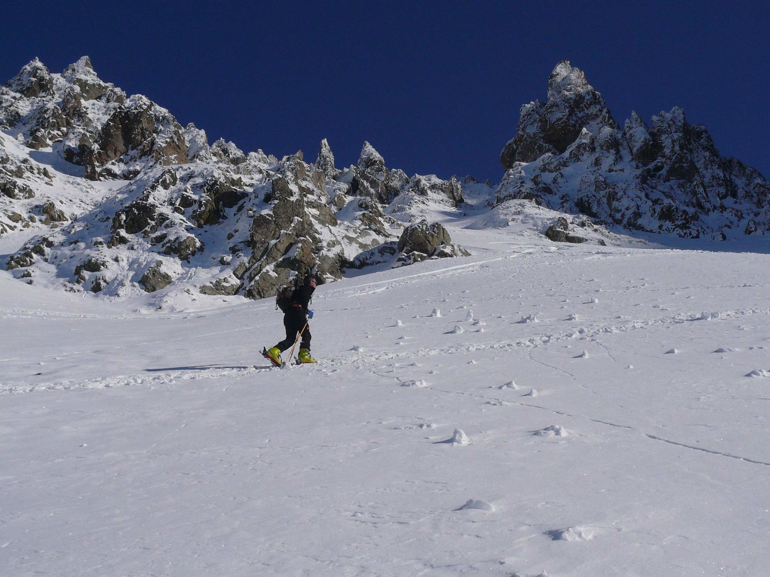 Montée au soleil pour Les Cochettes