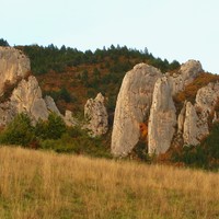 Les lames calcaires de Pennes-le-Sec.